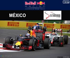 Puzzle Daniel Ricciardo, μεξικάνικο Grand Prix 2016